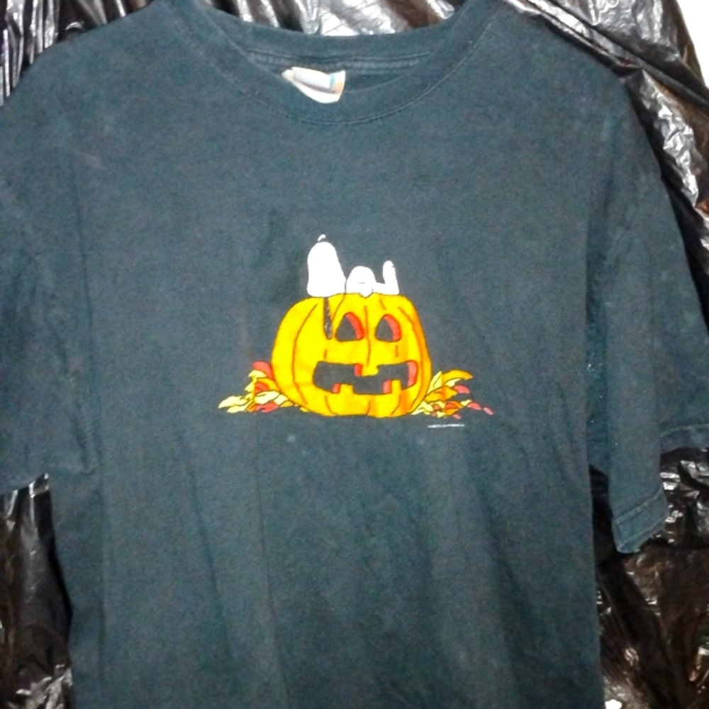 Halloween Snoopy Vintage Pumpkin Graphic T-Shirt
